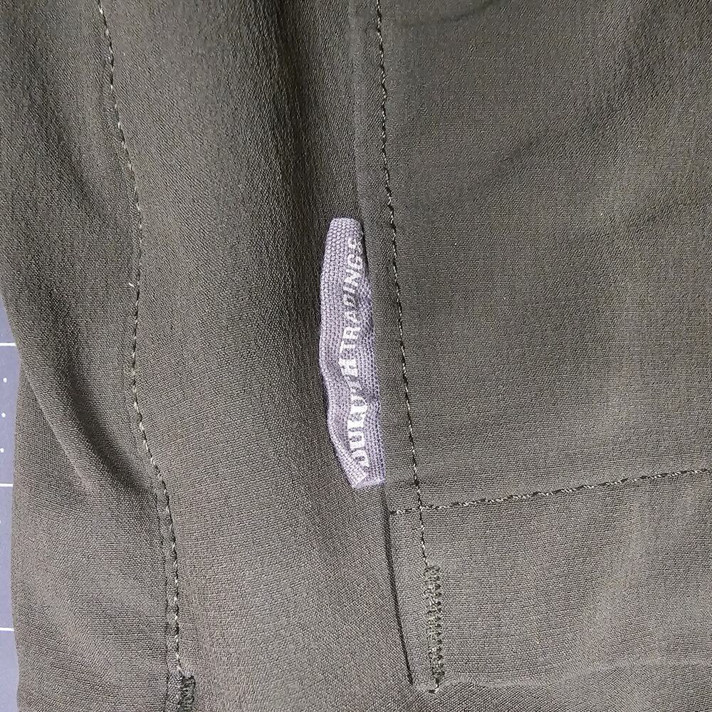 Duluth Trading Pants 42x30 Green Stretch Nylon Flexpedition Cargo Brown Workwear - Picture 11 of 16